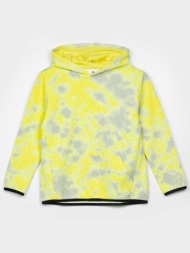 gap kids sweatshirt yellow 83% cotton, 17% recycled polyester