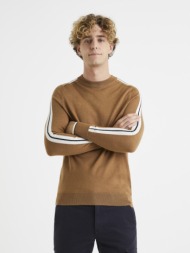 celio veritas sweater brown 50% wool, 50% acrylic