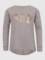 gap kids t-shirt grey 100% cotton