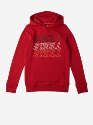 o`neill all year sweat kids sweatshirt red 70 % cotton, 30 % recycled polyester