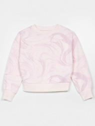 gap kids sweatshirt pink 60 % cotton, 33 % polyester, 7 % recycled polyester