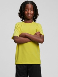 gap kids t-shirt yellow 74% polyester, 18% lyocell, 8% spandex