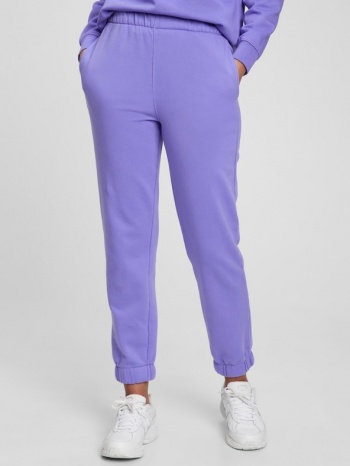 gap sweatpants violet 77% cotton, 14% polyester, 9% σε προσφορά