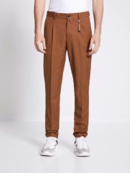 celio nomike trousers brown 100% cotton