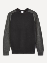 celio sweater black 60% polyamide, 35% acrylic, 5% wool