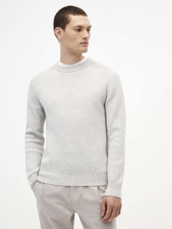 celio sweater grey 58 % polyester, 42 % cotton σε προσφορά