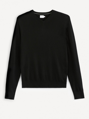 celio sebase sweater black 100% cotton σε προσφορά