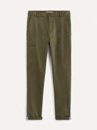 celio trousers green 100% polyester