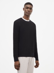 celio tepic sweater black 100% cotton