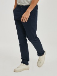 gap slim taper easy trousers blue 92% cotton, 5% recycled cotton, 3% elastane