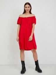top secret dresses red 100% viscose