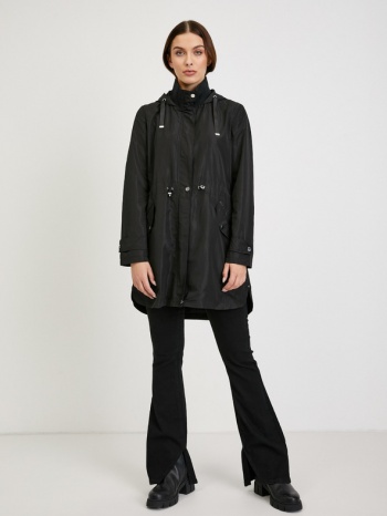 orsay parka black outer part - 100% polyester; collar  σε προσφορά