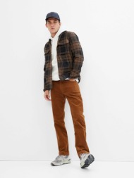 gap washwell trousers brown 94% cotton, 5% recycled cotton, 1% spandex