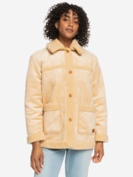 roxy change of heart winter jacket beige 100% polyester