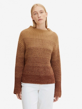 tom tailor sweater brown 60% cotton, 40% acrylic σε προσφορά