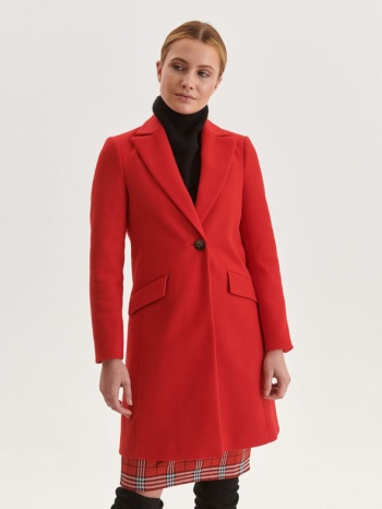 top secret coat red 100% polyester σε προσφορά