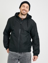 tom tailor denim jacket black 100% polyester