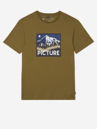 picture t-shirt green 100 % organic cotton