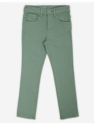 tom tailor kids trousers green 98% cotton, 2% elastane