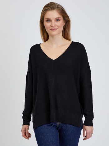 only clara sweater black 50% acrylic, 50% cotton σε προσφορά
