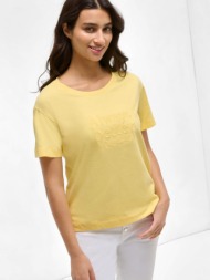 orsay t-shirt yellow 100% recycled cotton