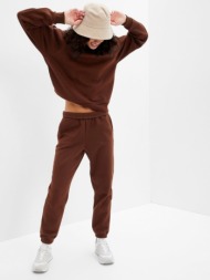 gap sweatpants brown 77 % cotton, 23 % recycled polyester