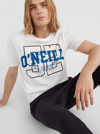 o`neill surf state t-shirt white 100% cotton σε προσφορά