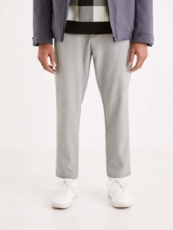 celio 24h avoclair trousers grey 97% cotton, 3% elastane