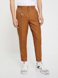 celio nozip trousers brown 100% cotton