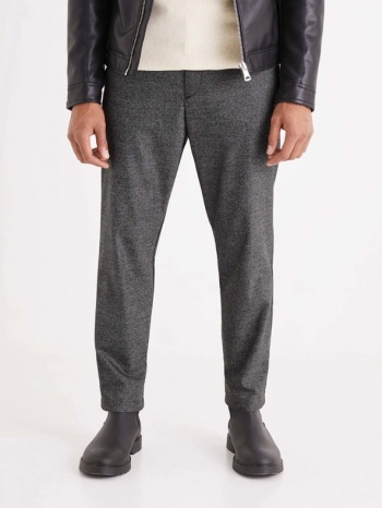 celio 24h avotwill trousers grey 64% polyester, 34% σε προσφορά