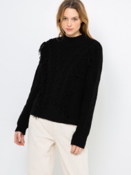camaieu sweater black 85% acrylic, 9% polyester, 6% polyamide