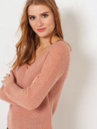 camaieu sweater pink 44% acrylic, 36% nylon, 20% mohair