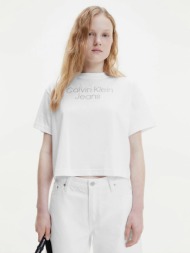 calvin klein jeans t-shirt white 100% cotton