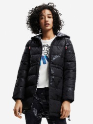 desigual aarhus winter jacket black 100% polyamide