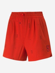 puma shorts red 87% recycled polyester, 13% elastane