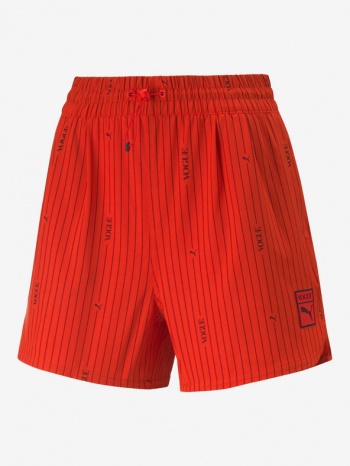 puma shorts red 87% recycled polyester, 13% elastane σε προσφορά