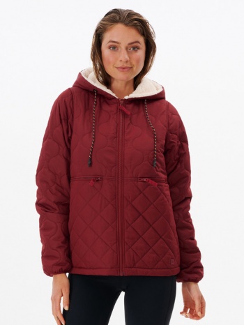 rip curl winter jacket red 100% polyester σε προσφορά
