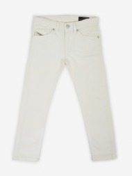diesel kids jeans white 98% cotton, 2% elastane