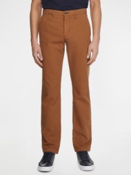 tommy hilfiger chino trousers brown 67% cotton, 31% lyocell, 2% elastane