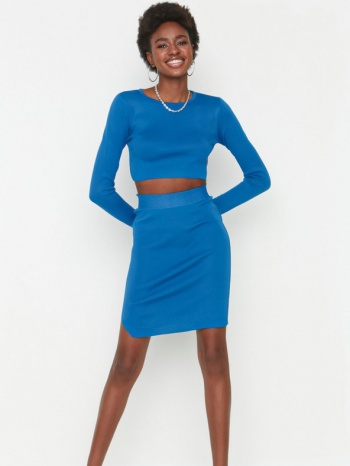 trendyol skirt blue 100% acrylic σε προσφορά