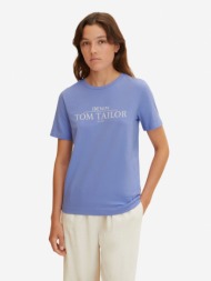 tom tailor denim t-shirt violet 100% cotton