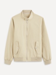 celio bucoton jacket beige material 1 - 63% cotton, 37% polyamide; lining - 100% polyester