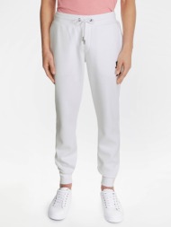 tommy hilfiger sweatpants white 63% organic cotton, 37% recycled polyester
