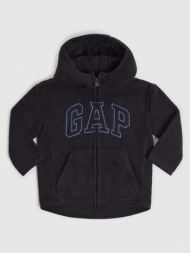 gap kids sweatshirt black 75% polyester, 25% recycled polyester