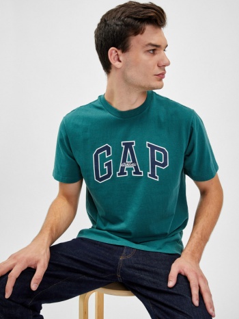 gap t-shirt green 100% cotton σε προσφορά