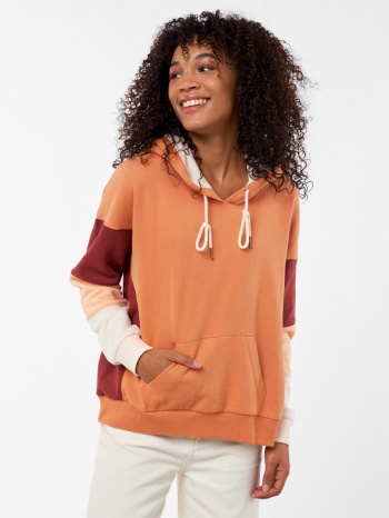 rip curl sweatshirt orange 80% cotton, 20% polyester σε προσφορά