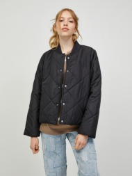 pieces bee jacket black 100 % recycled polyester