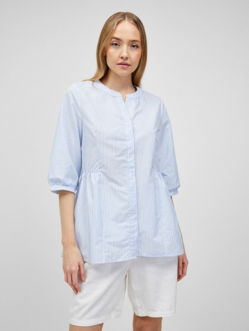only gale blouse blue 65% polyester, 35% cotton σε προσφορά