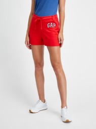 gap shorts red 60% cotton, 22% polyester, 18% recycled polyester