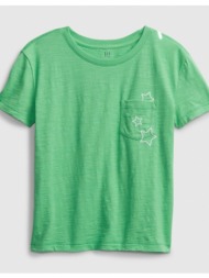 gap kids t-shirt green 100% cotton